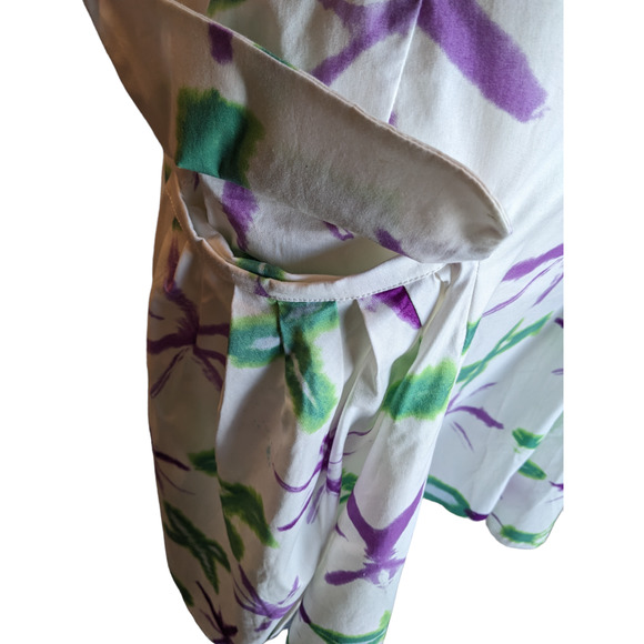 Samantha Sung NWT Snow Flake Tie Dye Devon Dress Small - Picture 5 of 8